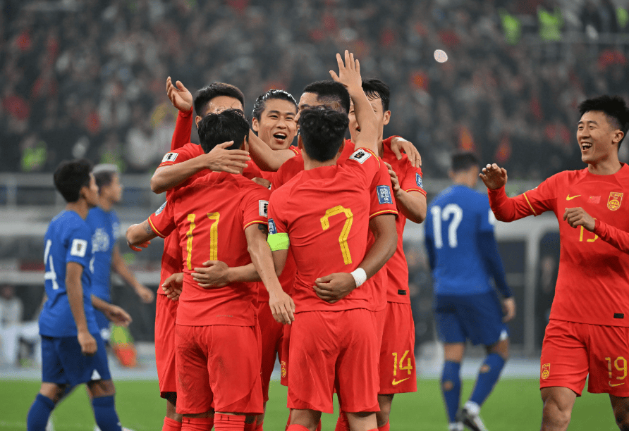 中国足球队备战