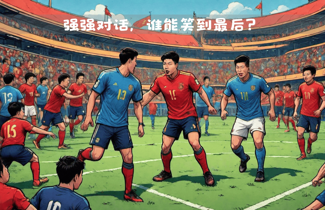 强强对话，双方实力对比明显，谁将笑到最后(强强对话是成语吗)